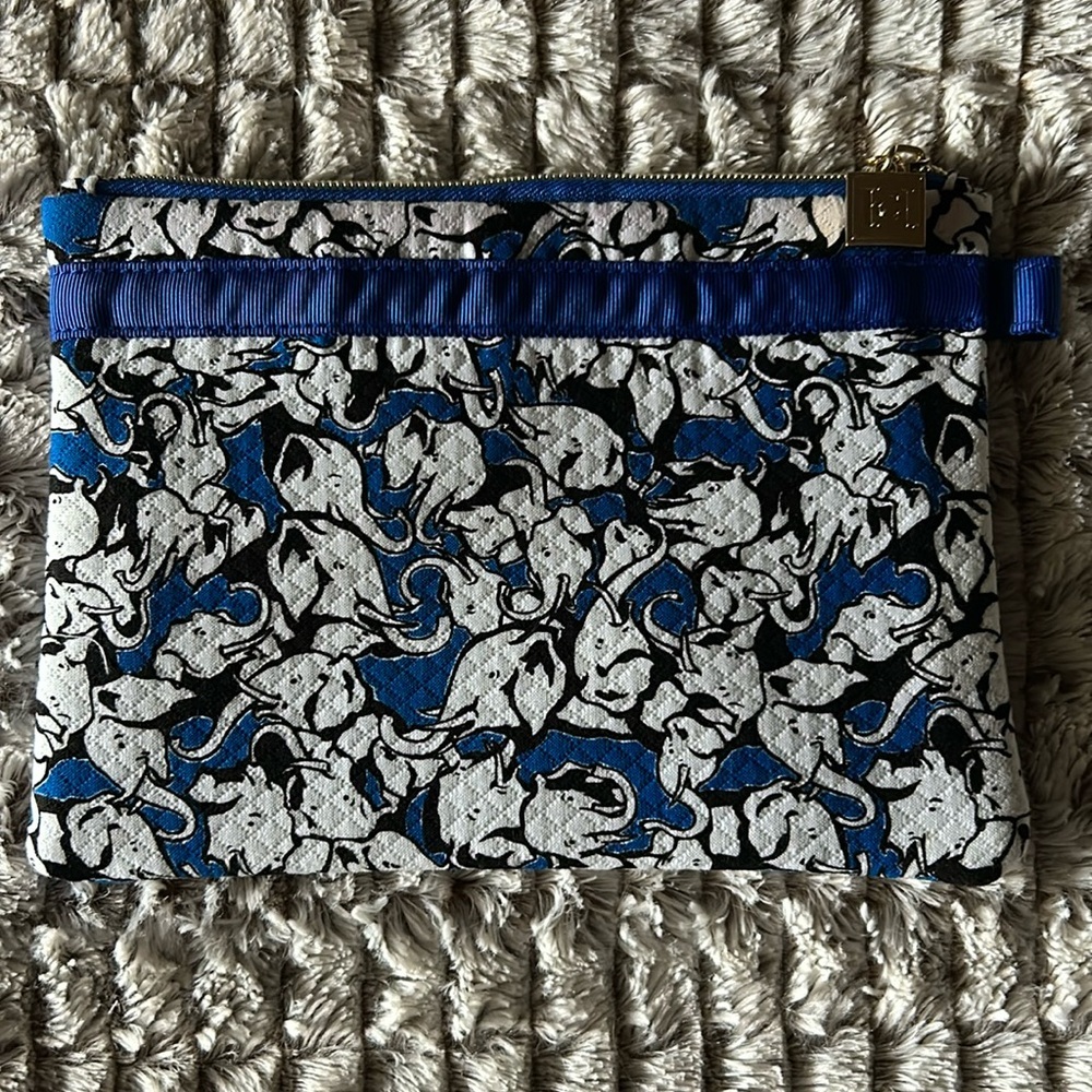 Carolina Herrera elephants pouch